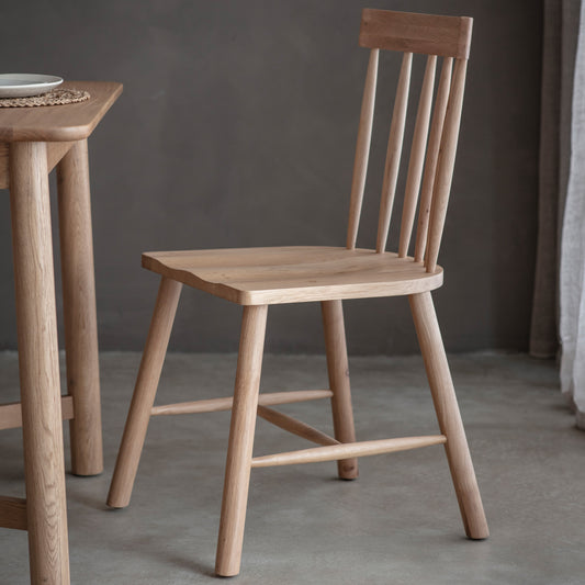 Colton Oak Dining Chair (2 Pack)
