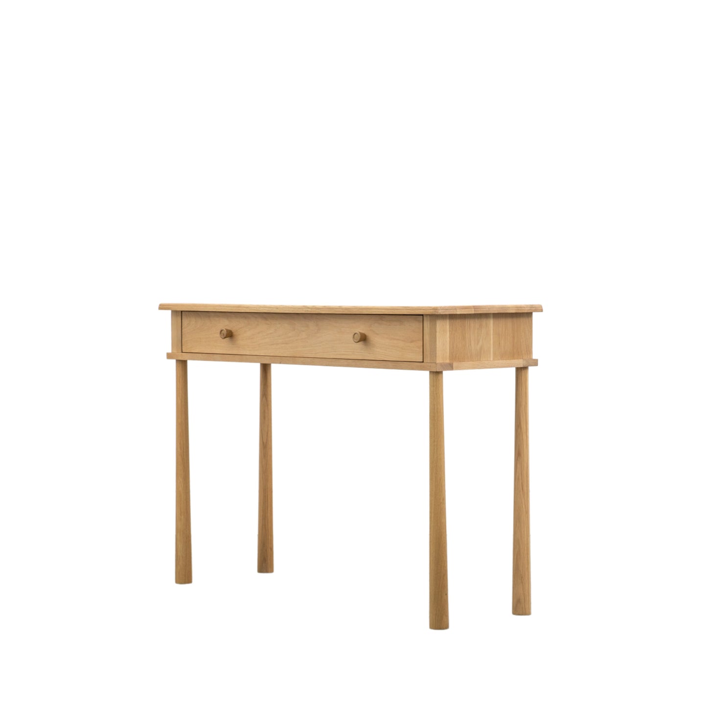 Emiko Metal And Wood Dressing Table with Drawer 