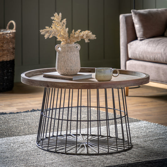 Bird Cage Style Coffee Table 