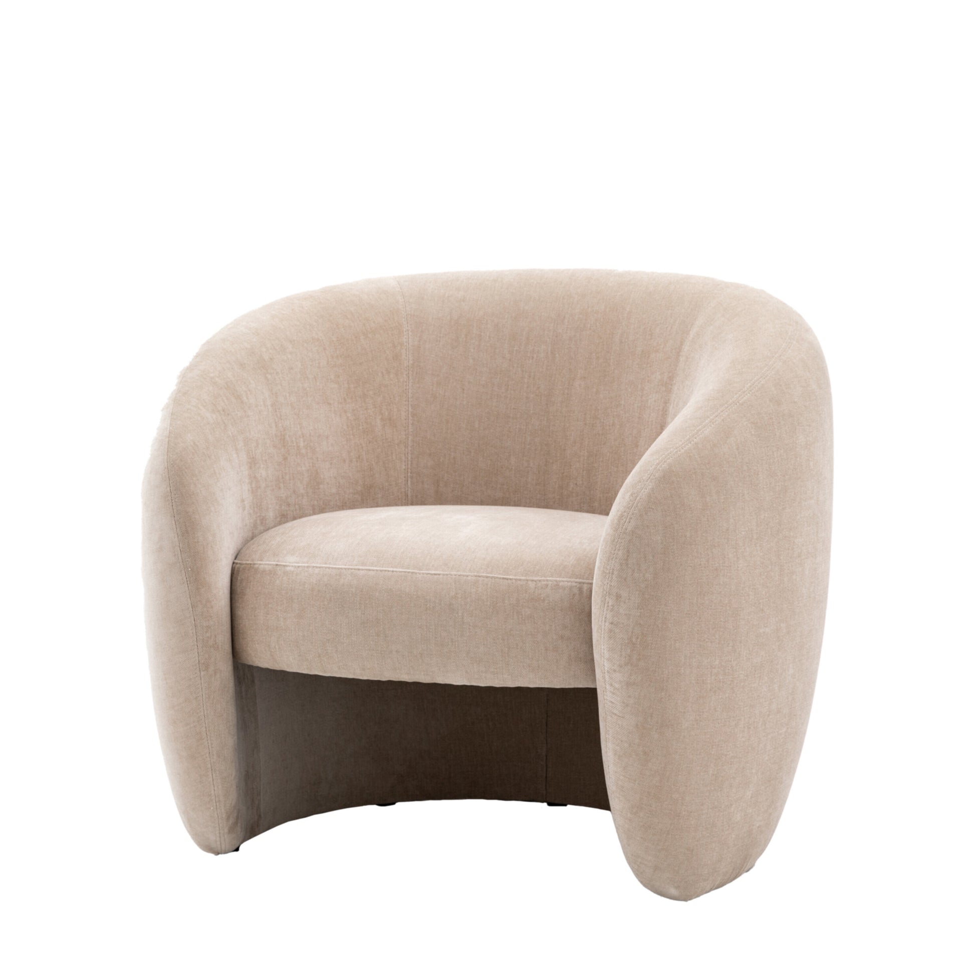 Jayden Fabric Tub Chair | Cream