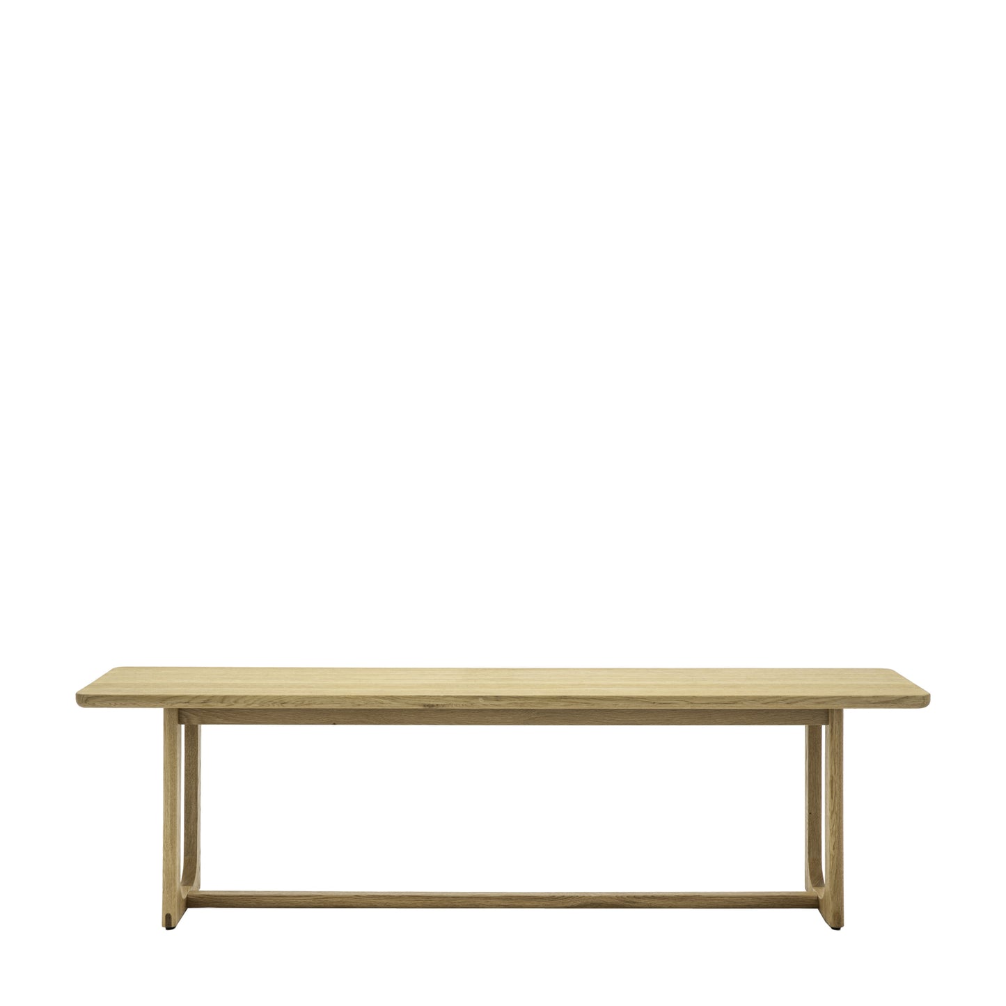 Scandi Exposed Wood Dining Bench | Natural 165cm