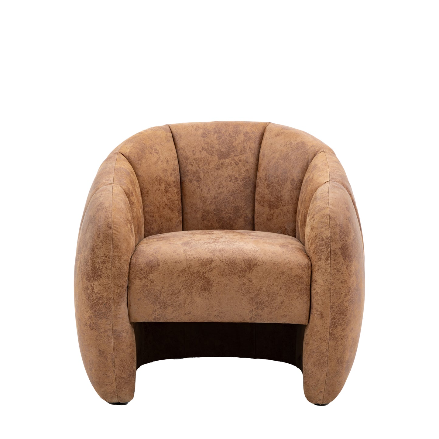 Kai Tub Chair | Antique Tan Leather