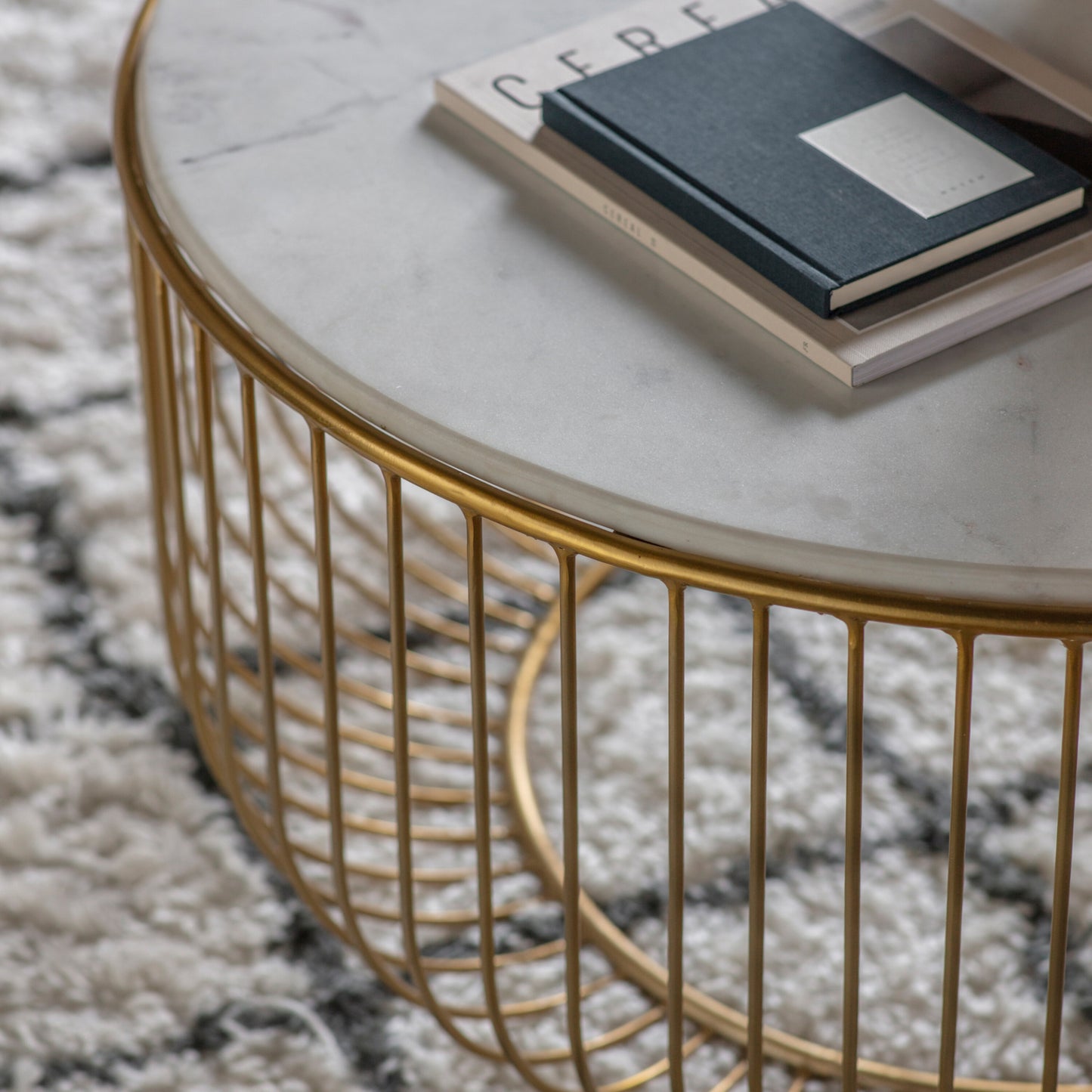 Riley Coffee Table | Gold