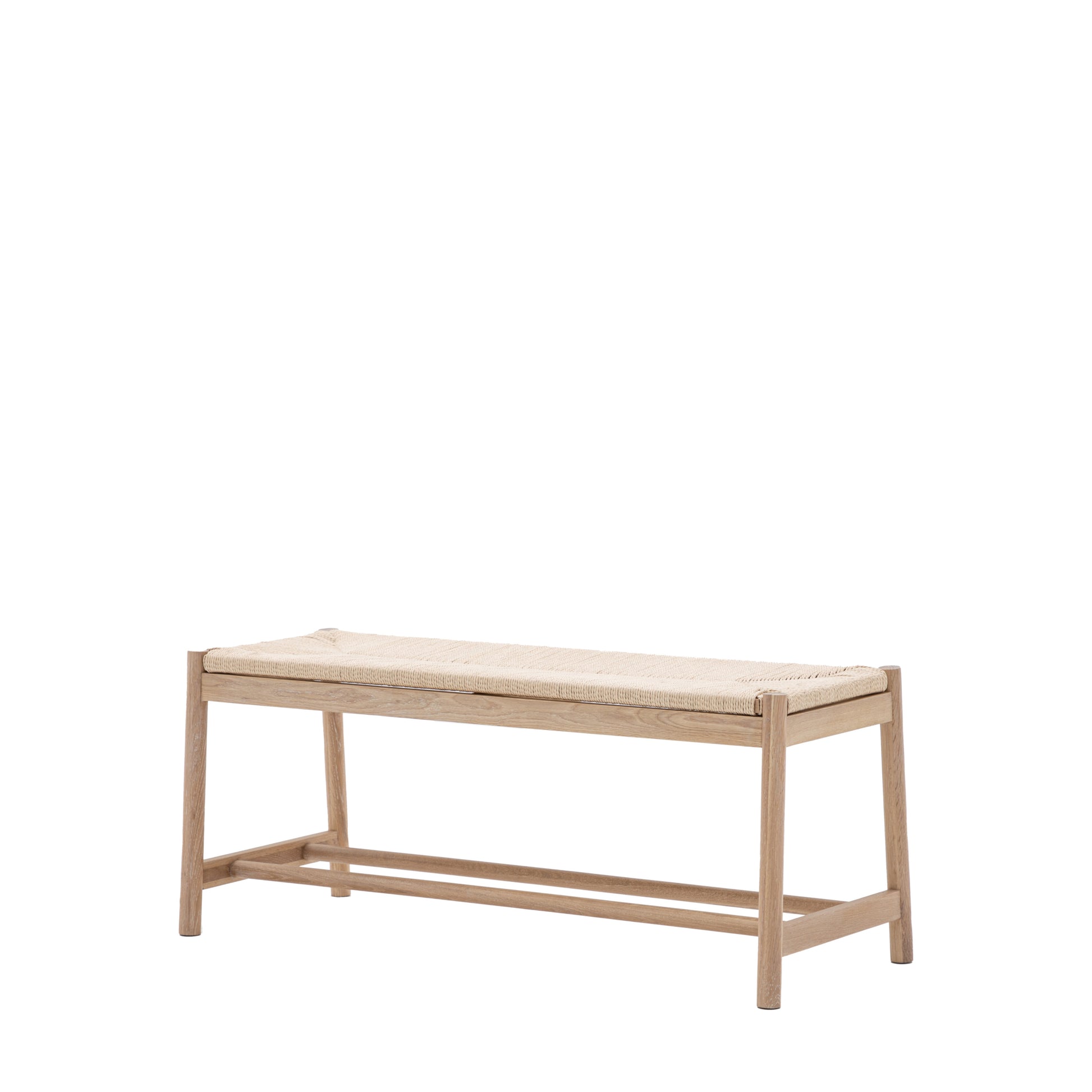 Asher Rope Bench | Natural 110cm