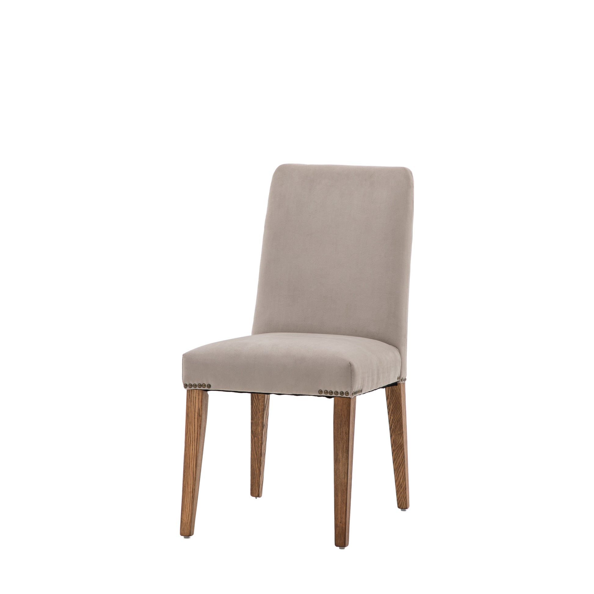 Mindi Chestnut Chair | Dove Velvet (2 Pack)