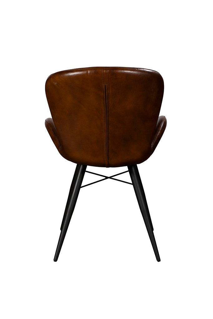 Saddler Dining Chair Pack Of Two | Buff Umber - Rydan Interiors