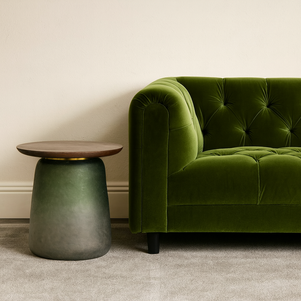 Thorpe Coffee Table l Green - Rydan Interiors