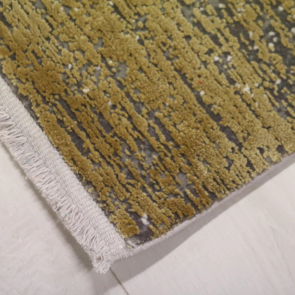 Toros Ombre Luxury Rug | Gold/Silver - Rydan Interiors