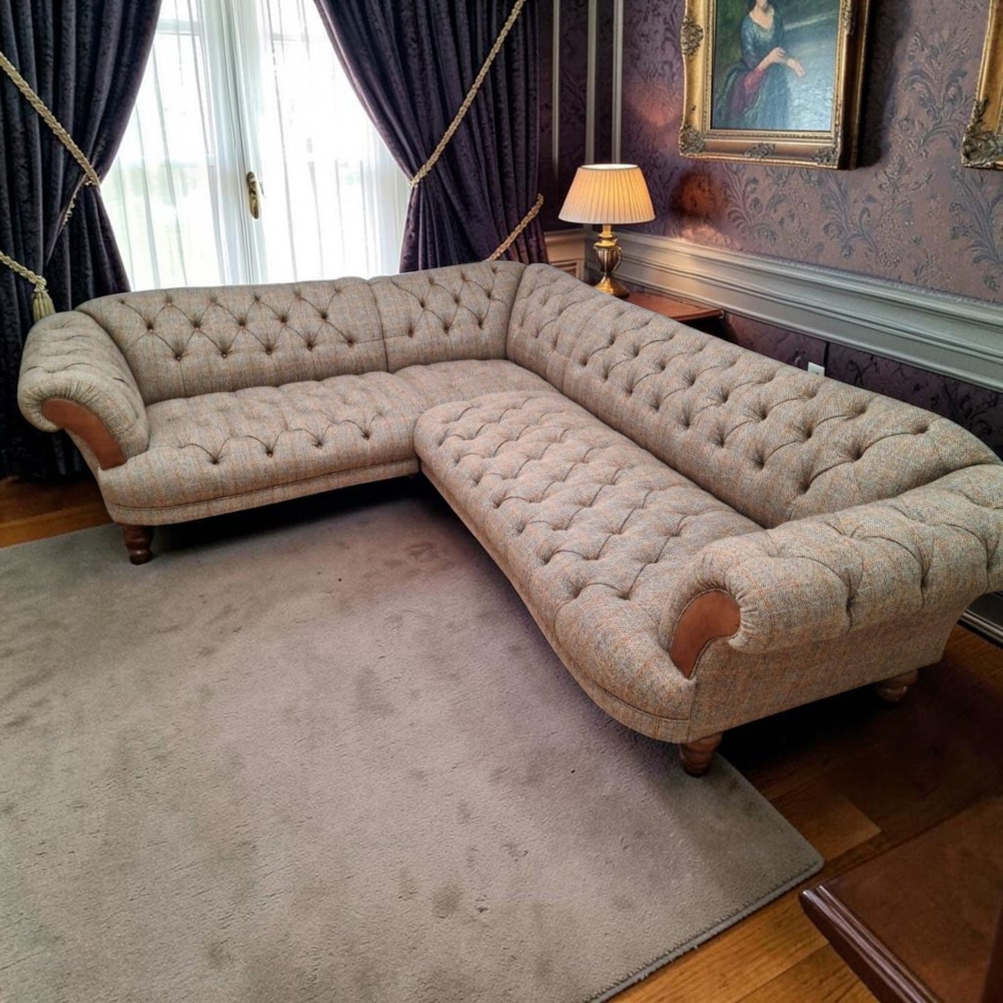 Oskar Chesterfield Corner Sofa