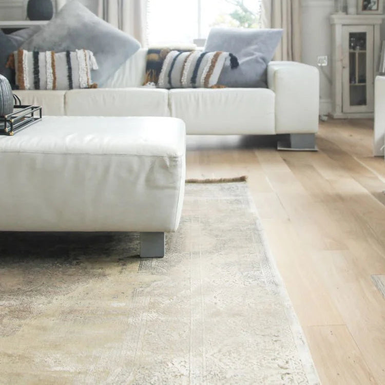 Toros Medallion Luxury Rug | Mink Overdyed - Rydan Interiors