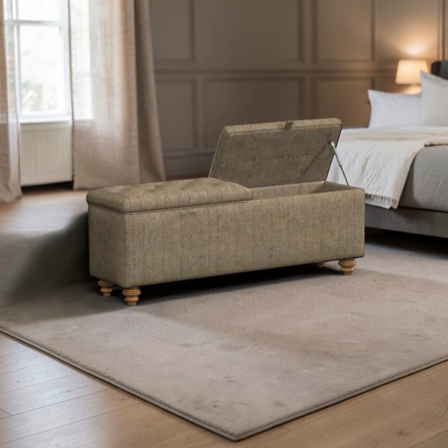 Tetrad Eriskay Harris Tweed Bed