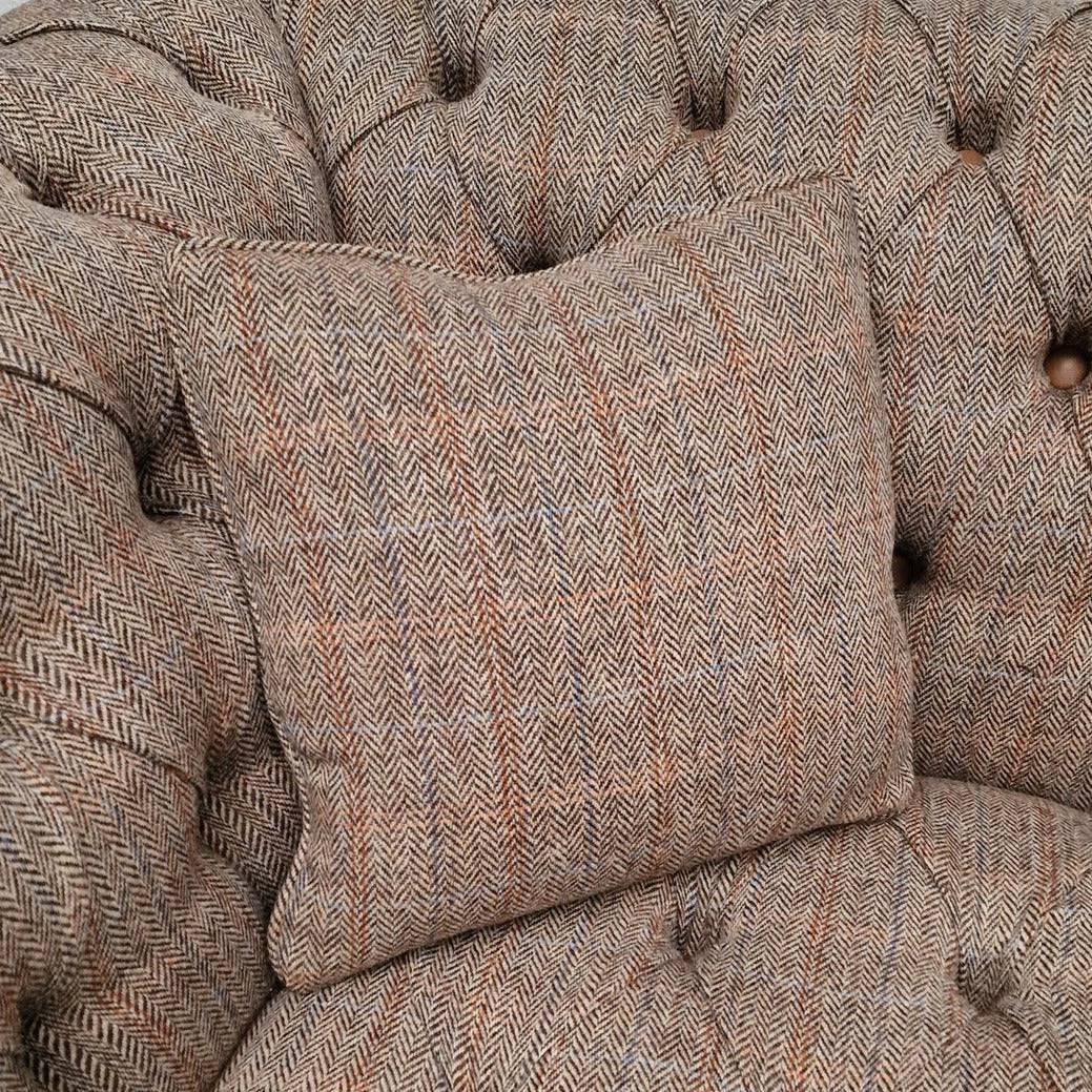 Harris tweed 2024 cushions and throws