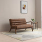 Inca Ribbed | Achilles Brown PU - Rydan Interiors