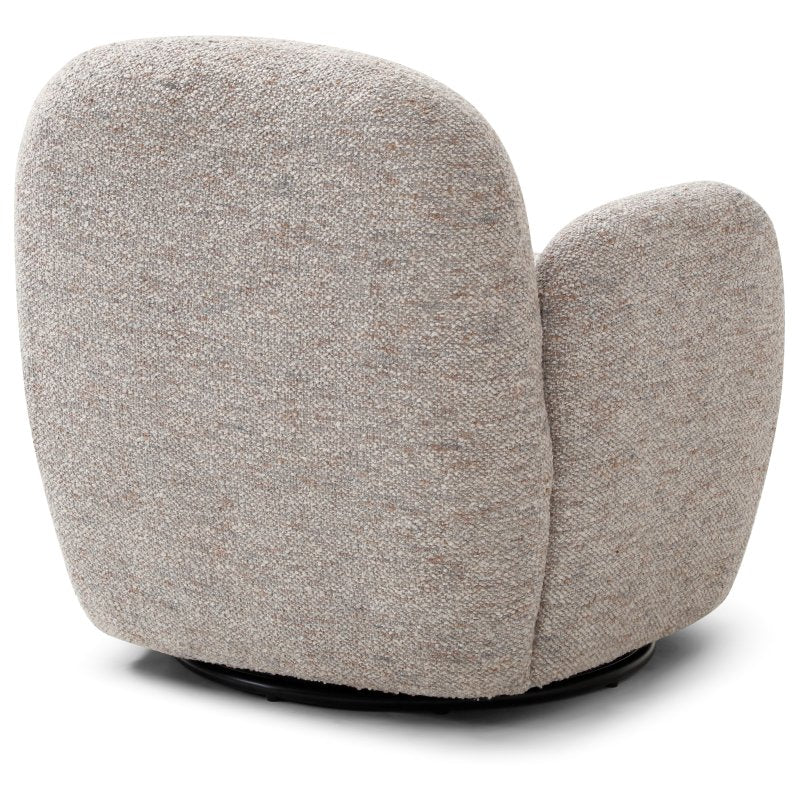 Micky Swivel Chair l Natural - Rydan Interiors