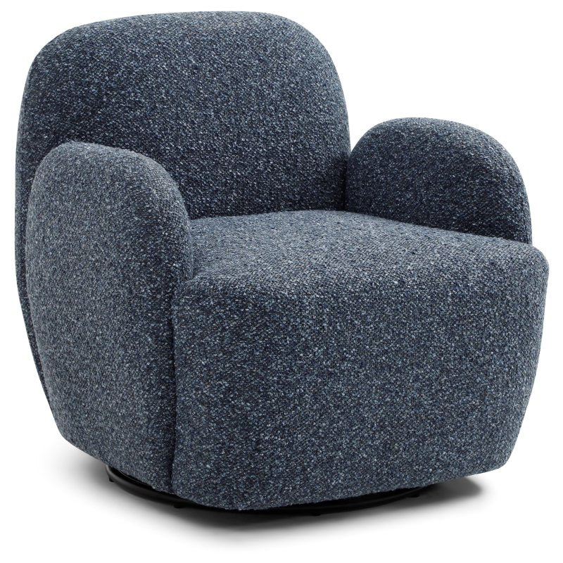 Micky Swivel Chair l Navy - Rydan Interiors