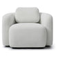 Mitch Swivel Chair l Natural Soft Chenille - Rydan Interiors