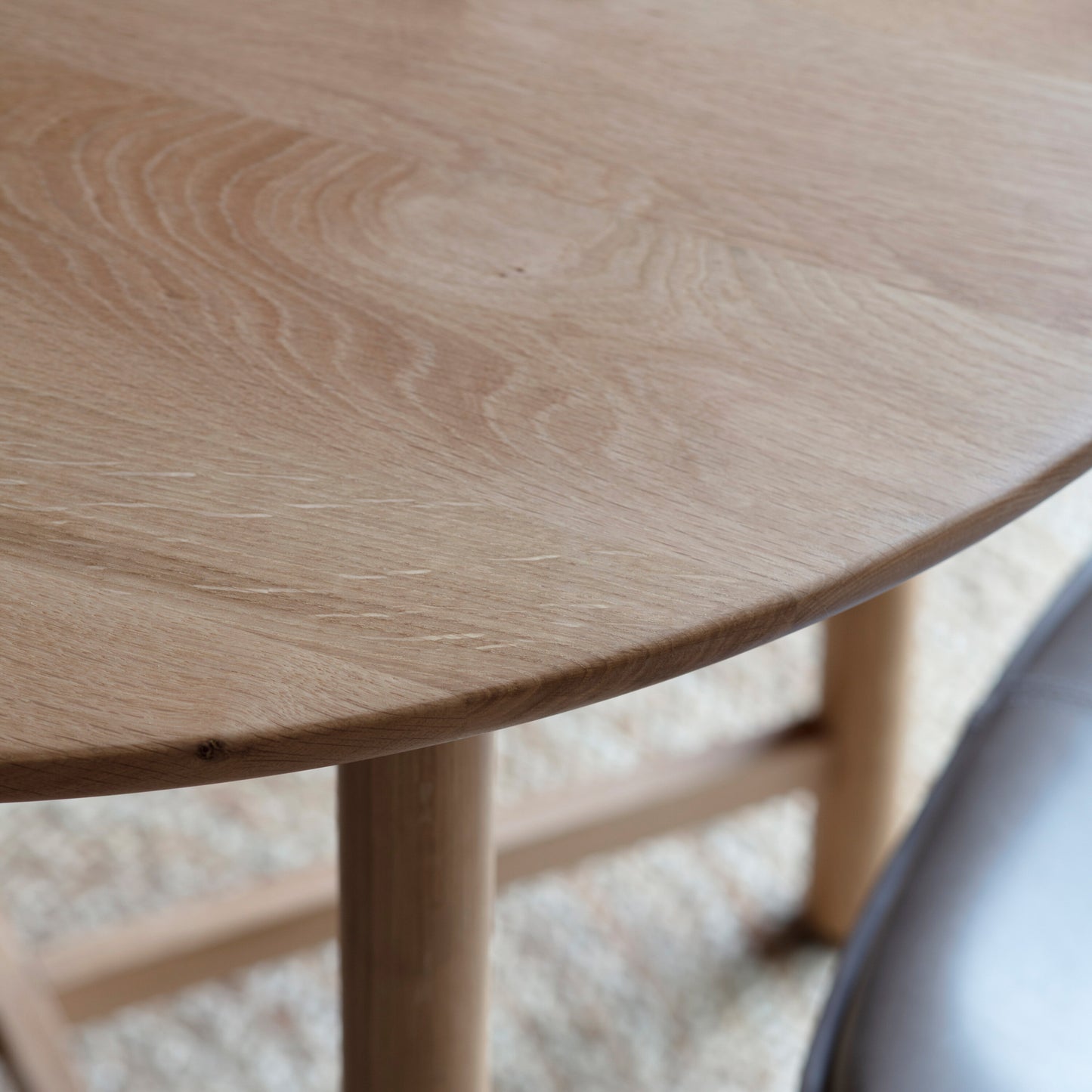 Colton Oak Round Dining Table