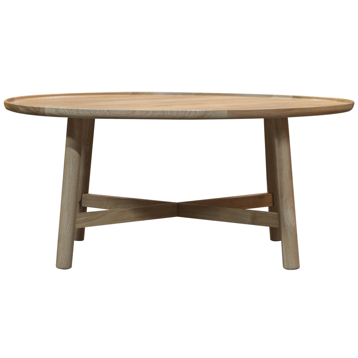 Colton Oak Round Coffee Table