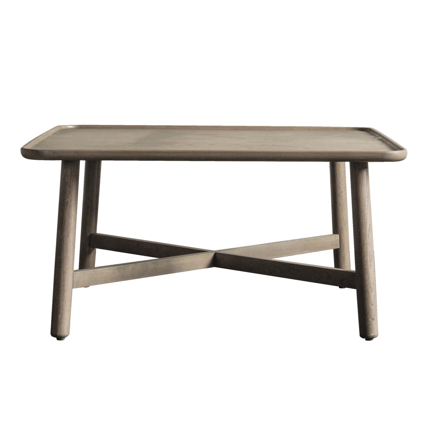 Colton Oak Square Coffee Table | Grey 