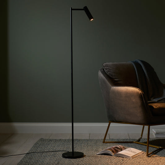 Dedicated Reader 1 Floor Lamp | Matt Black