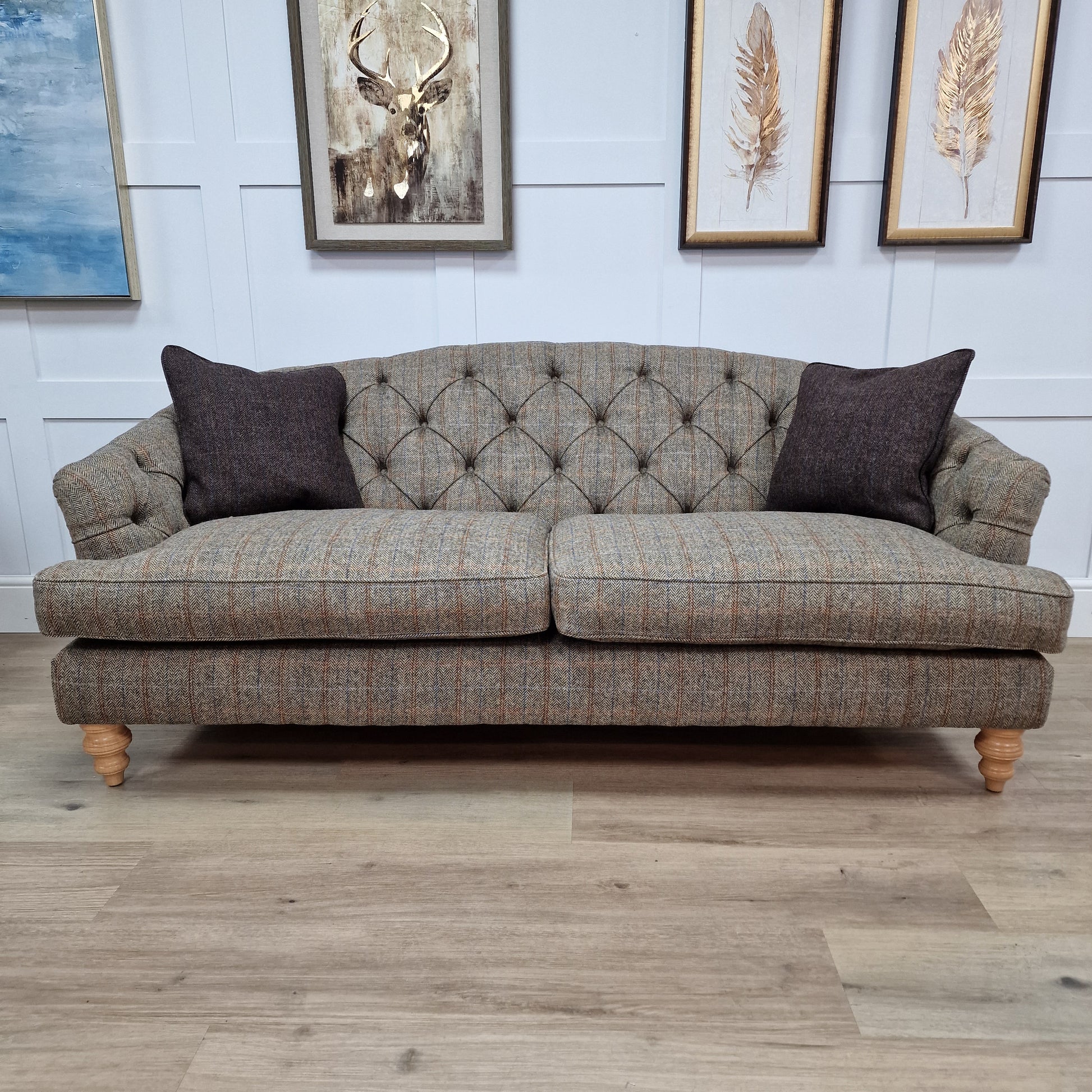 Harris Tweed Sofa | Lewis - Rydan Interiors