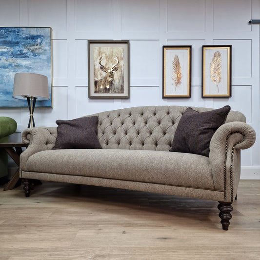 High Back Harris Tweed Sofa | Charles - Rydan Interiors