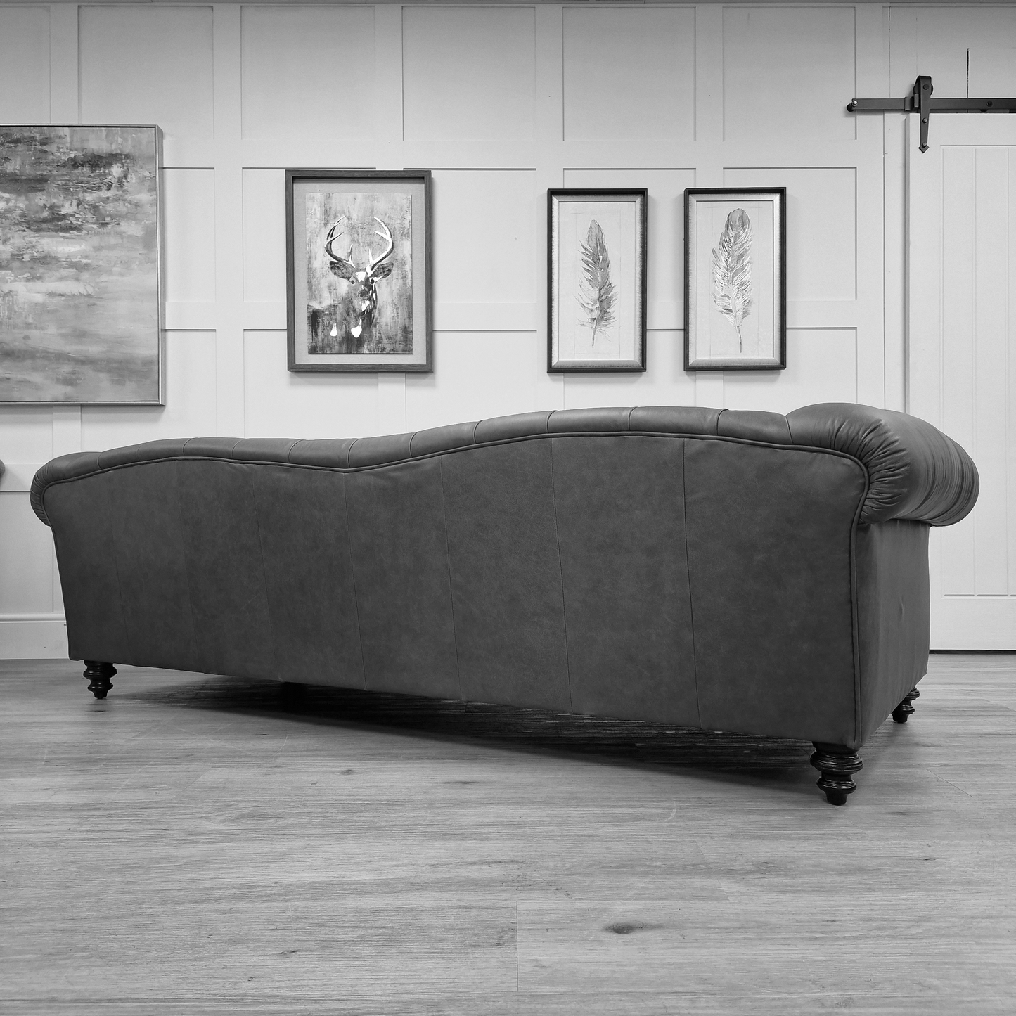 Bespoke Deep Buttoned Leather Chesterfield - Model 10 - Rydan Interiors