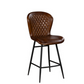 Saddler Bar Stool Pack Of Two | Buff Umber - Rydan Interiors