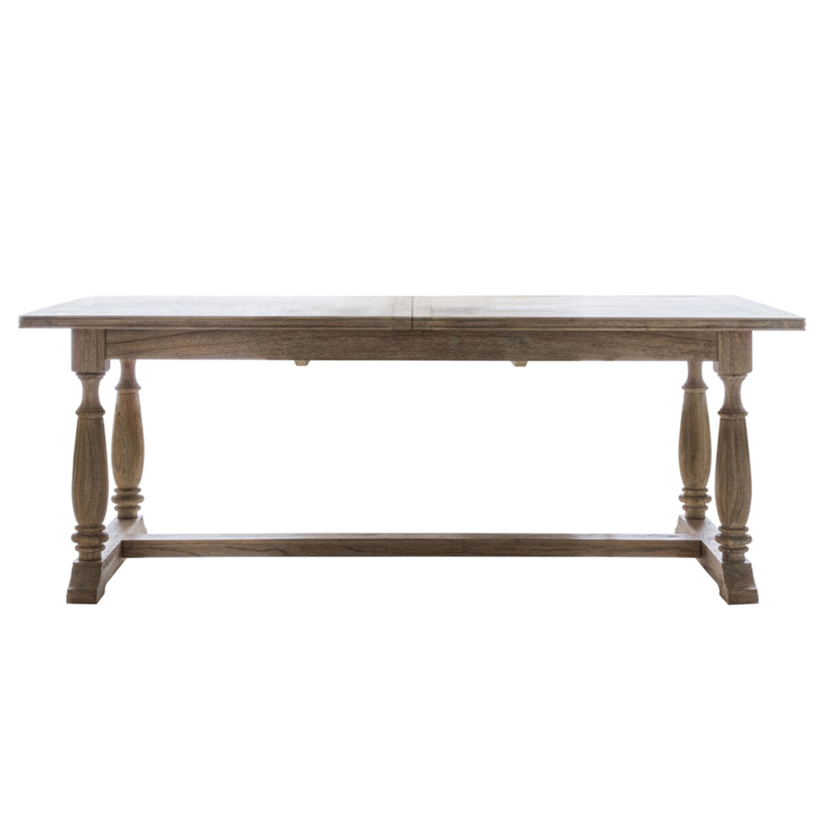 Colonial Parquet Inlay Extending Dining Table
