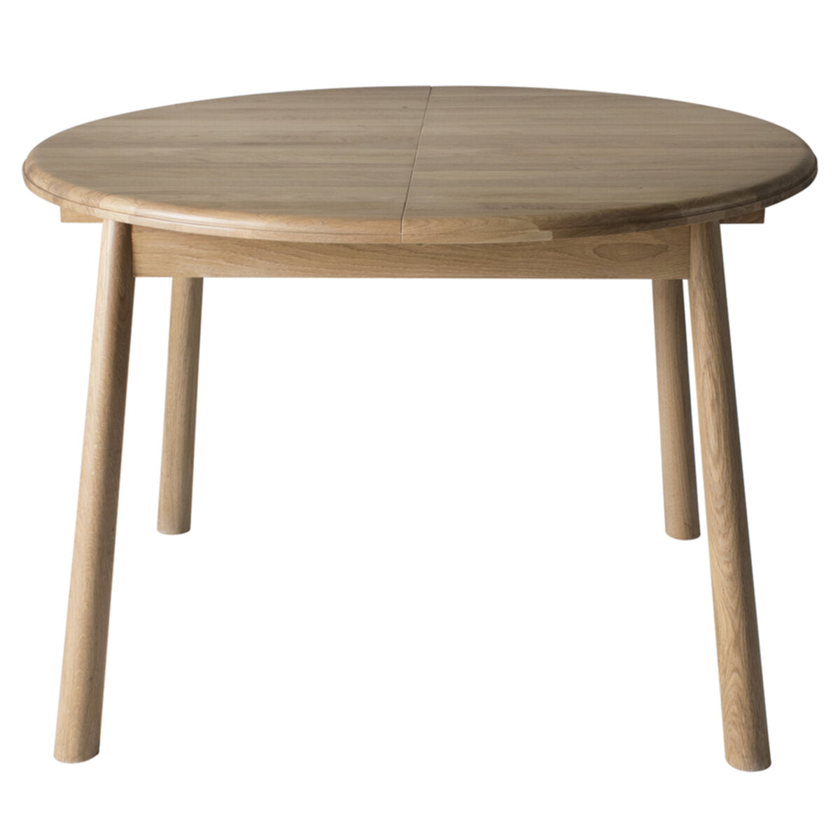 Emiko Metal And Wood Round Extending Table 