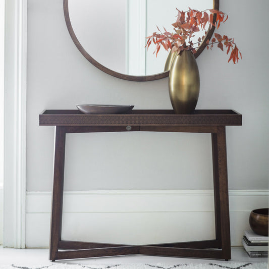 Mila Console Table | Brown