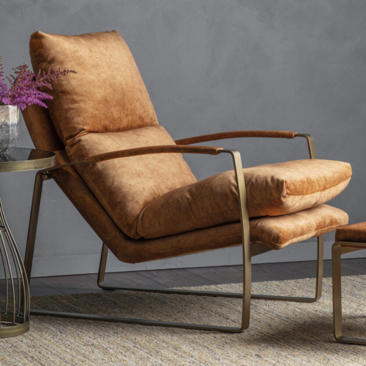 Rowan Lounger |Ochre 