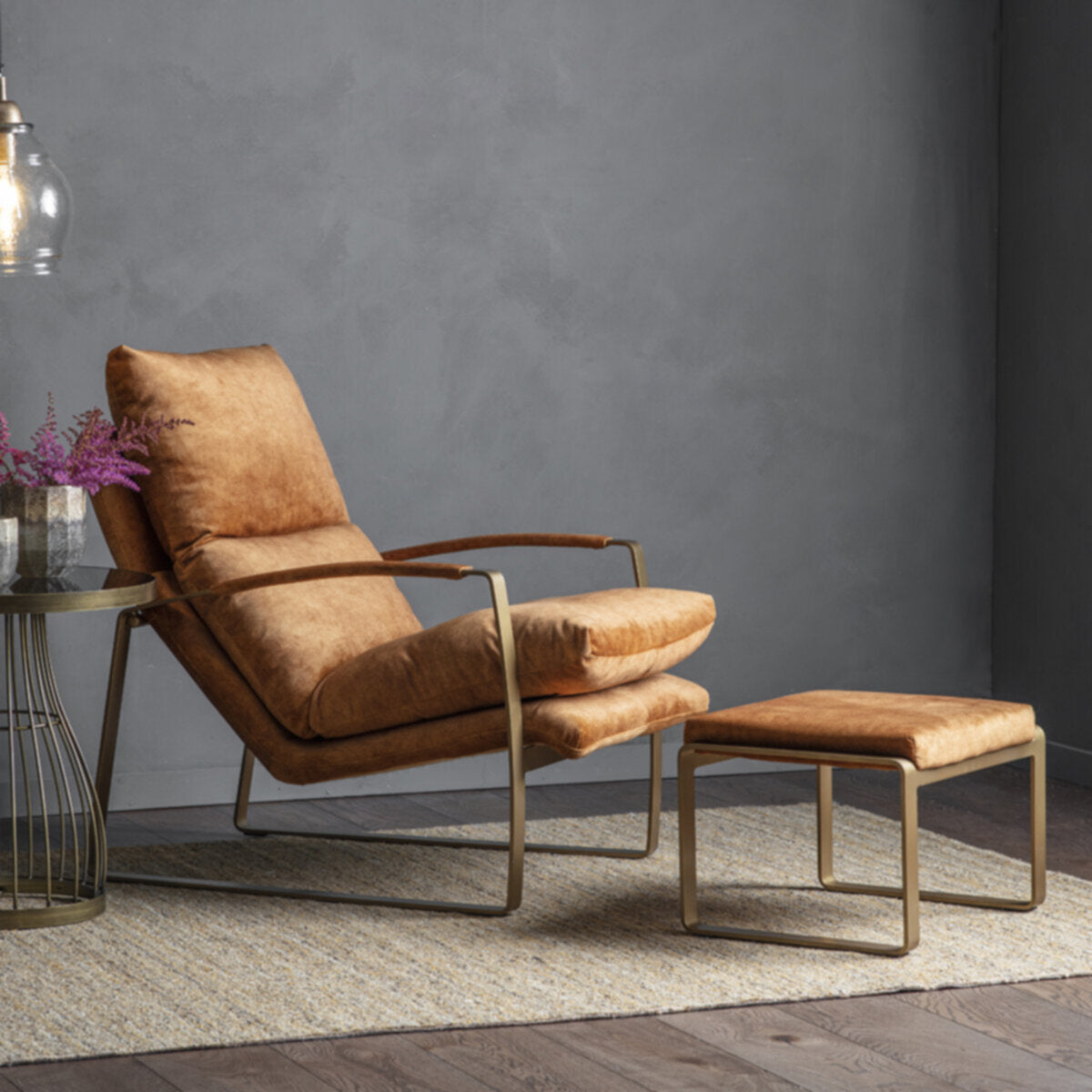 Rowan Lounger |Ochre 