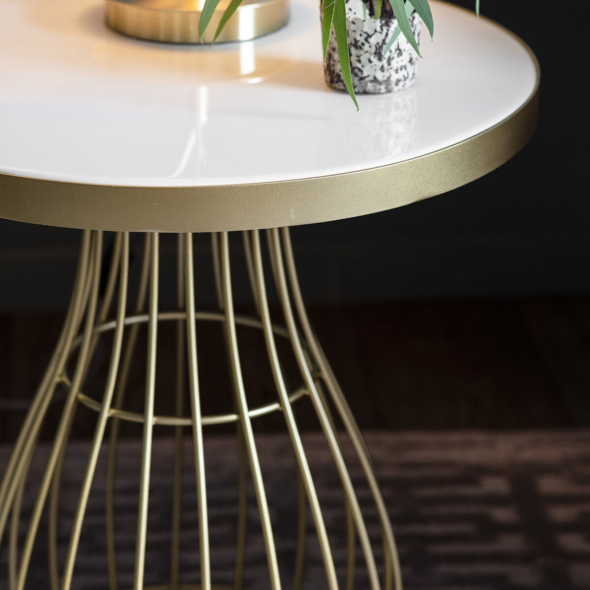 Southgate Side Table | Champagne
