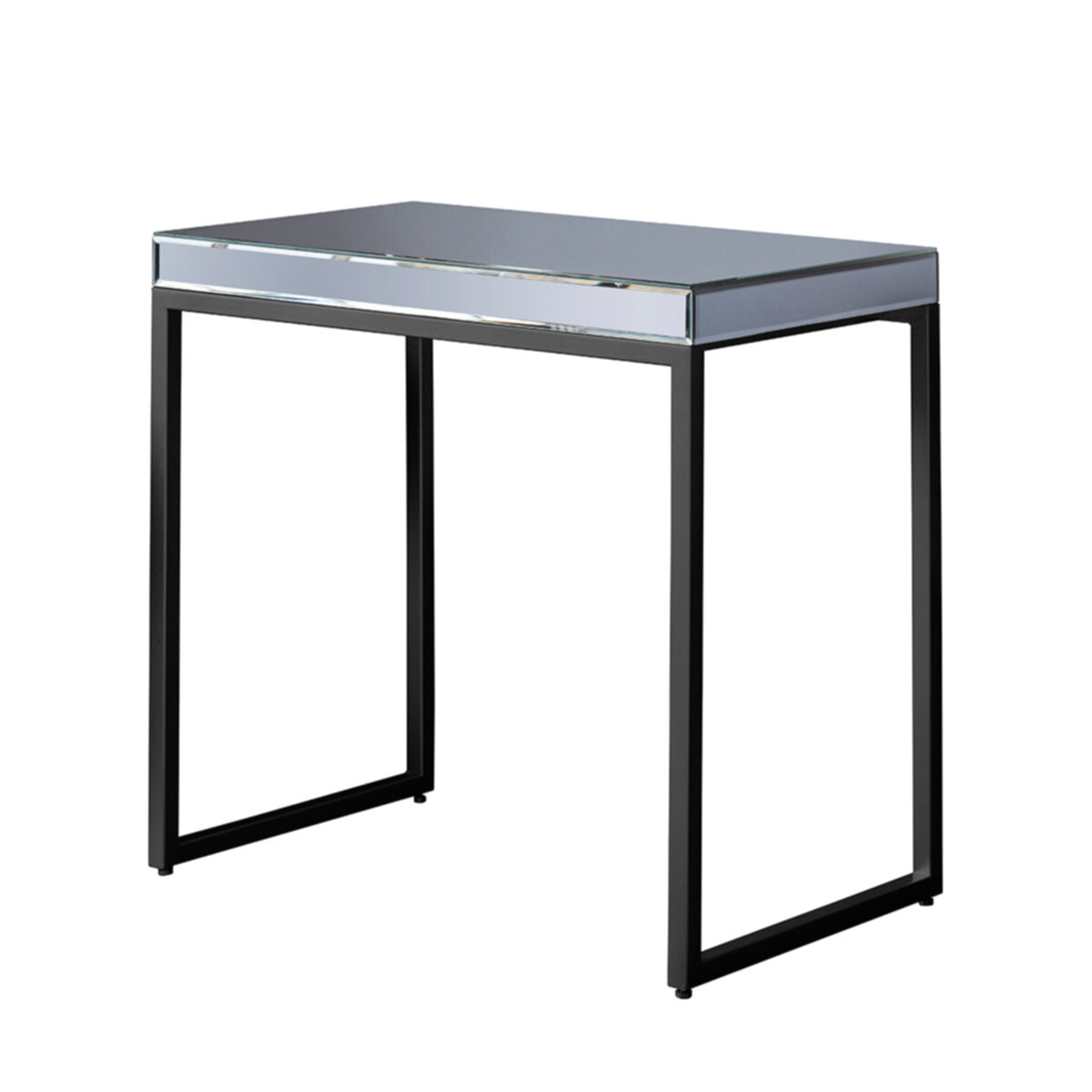 Mirrored Side Table | Black 