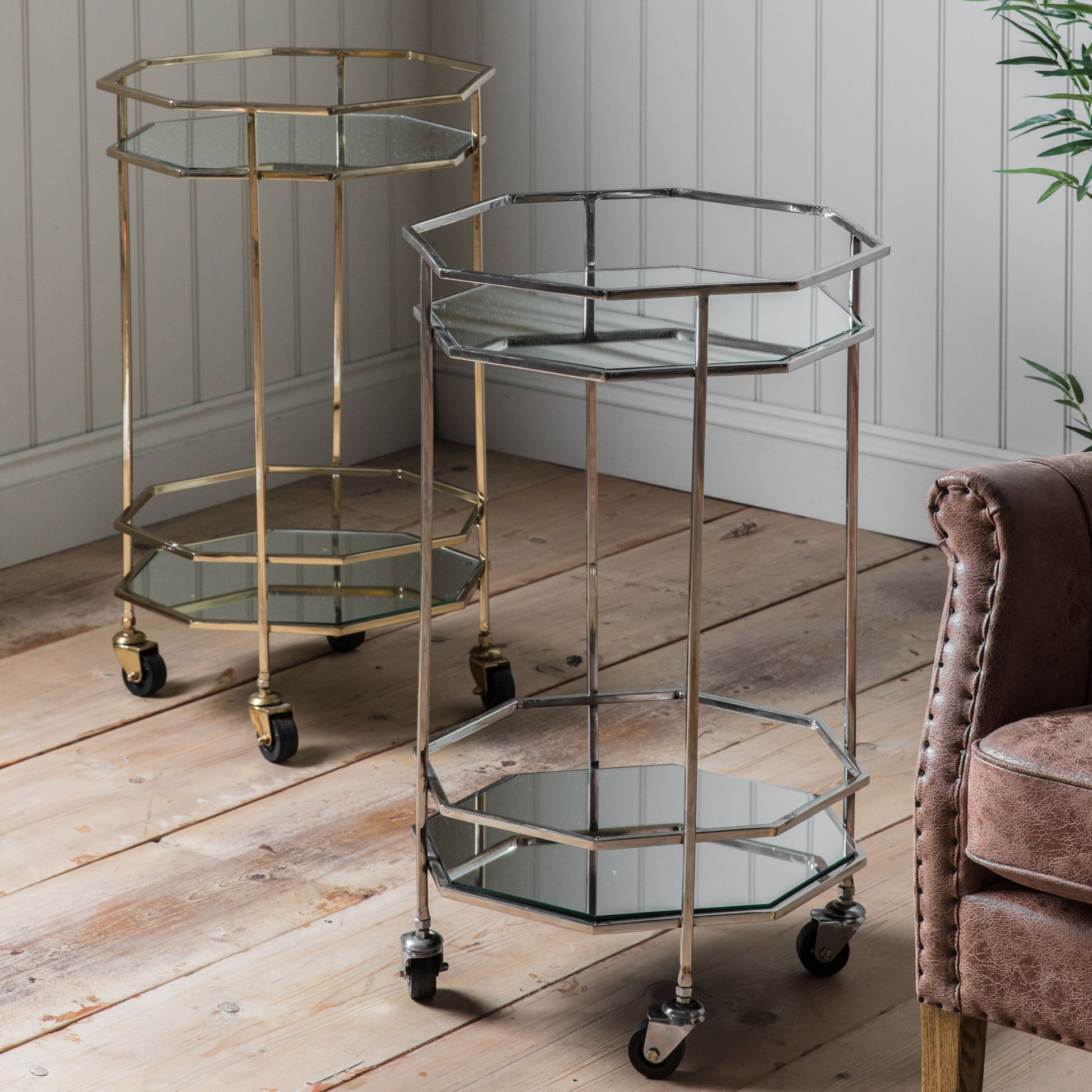 Ockendon Drinks Trolley | Gold 