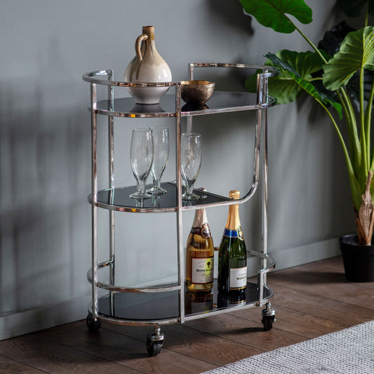 Beauchamp Drinks Trolley | Silver 