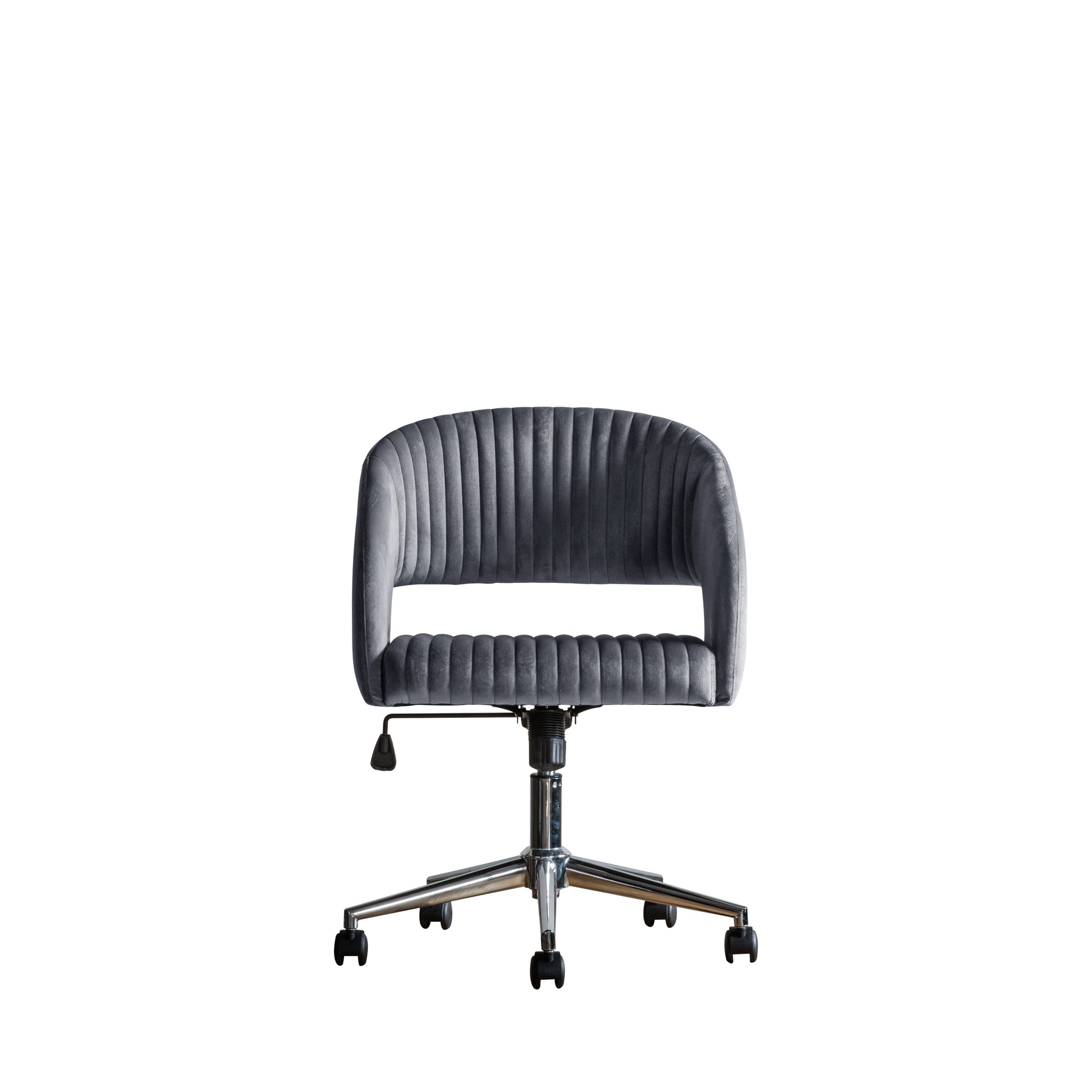 Murray Swivel Chair | Charcoal Velvet