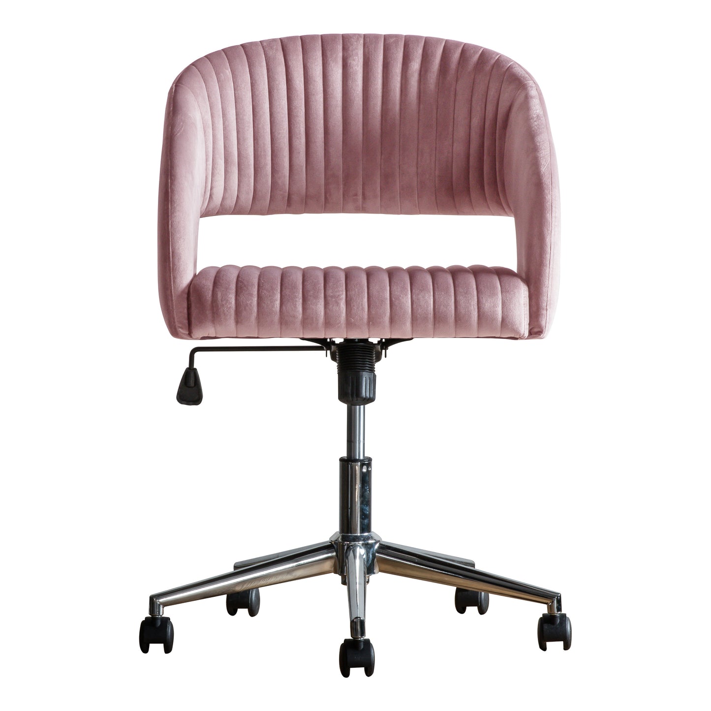 Murray Swivel Chair | Pink Velvet