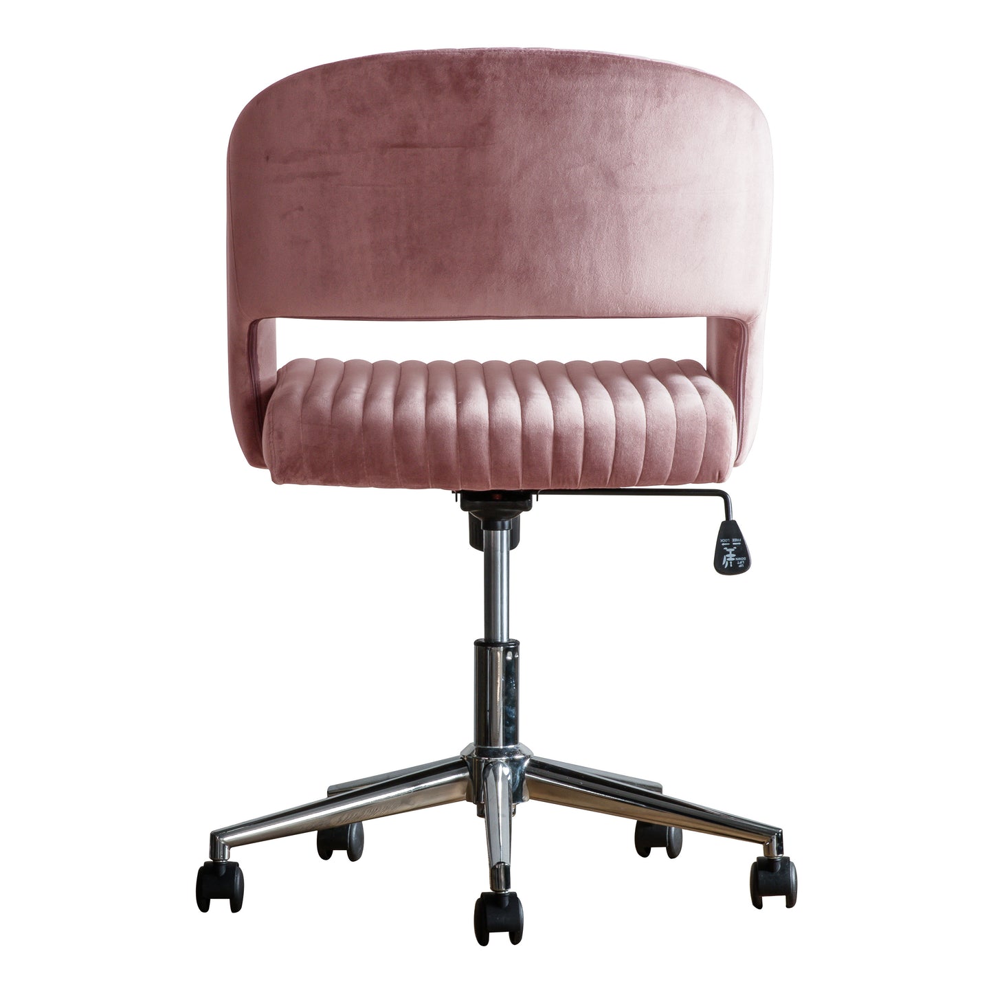 Murray Swivel Chair | Pink Velvet