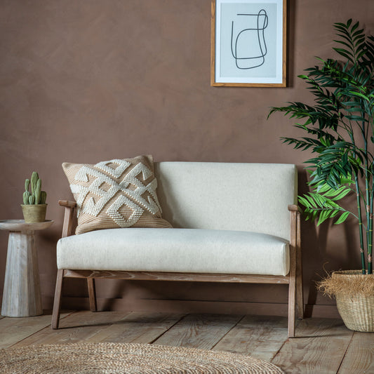 Eliana 2 Seater Sofa | Natural Linen
