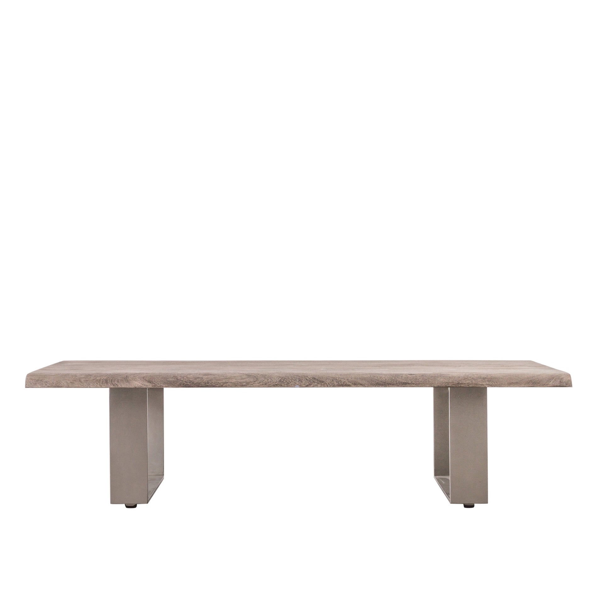 Acacia Live Edge | Metal Feet Coffee Table 