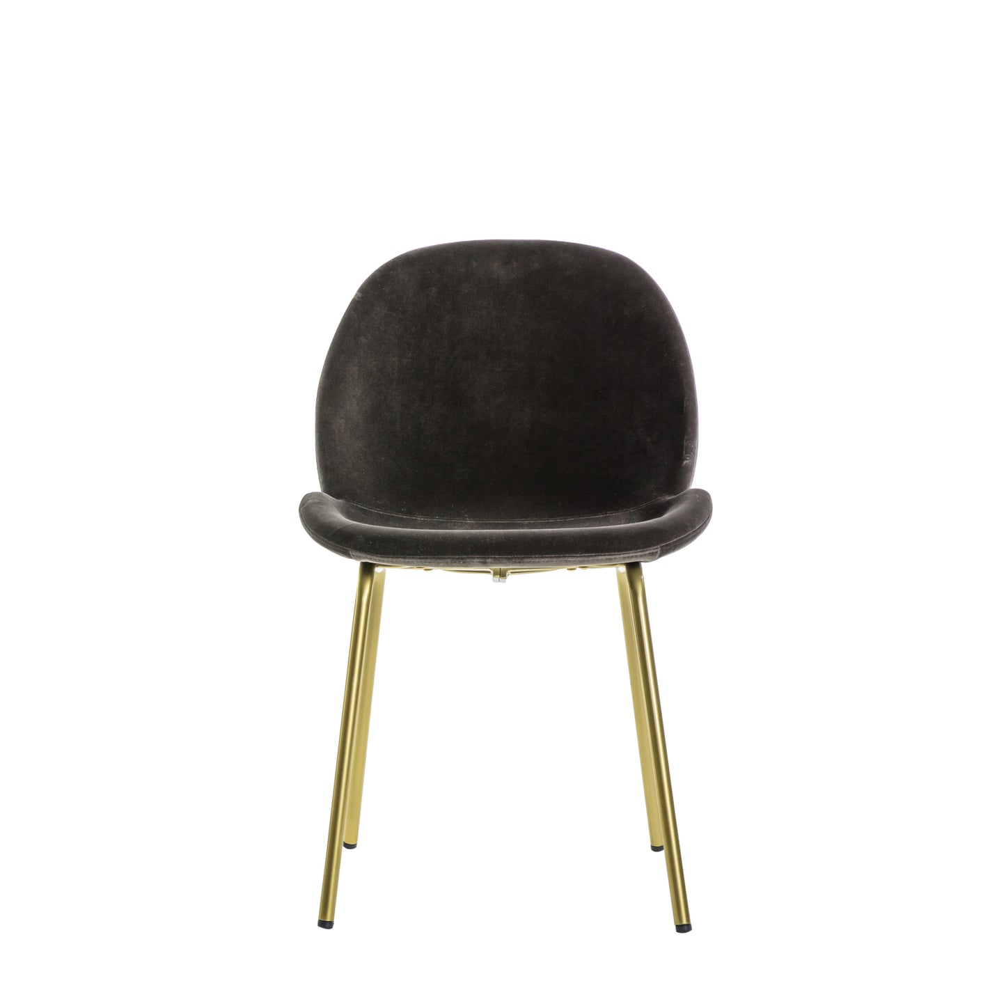 Luna Chair | Chocolate Brown Velvet (2 Pack)