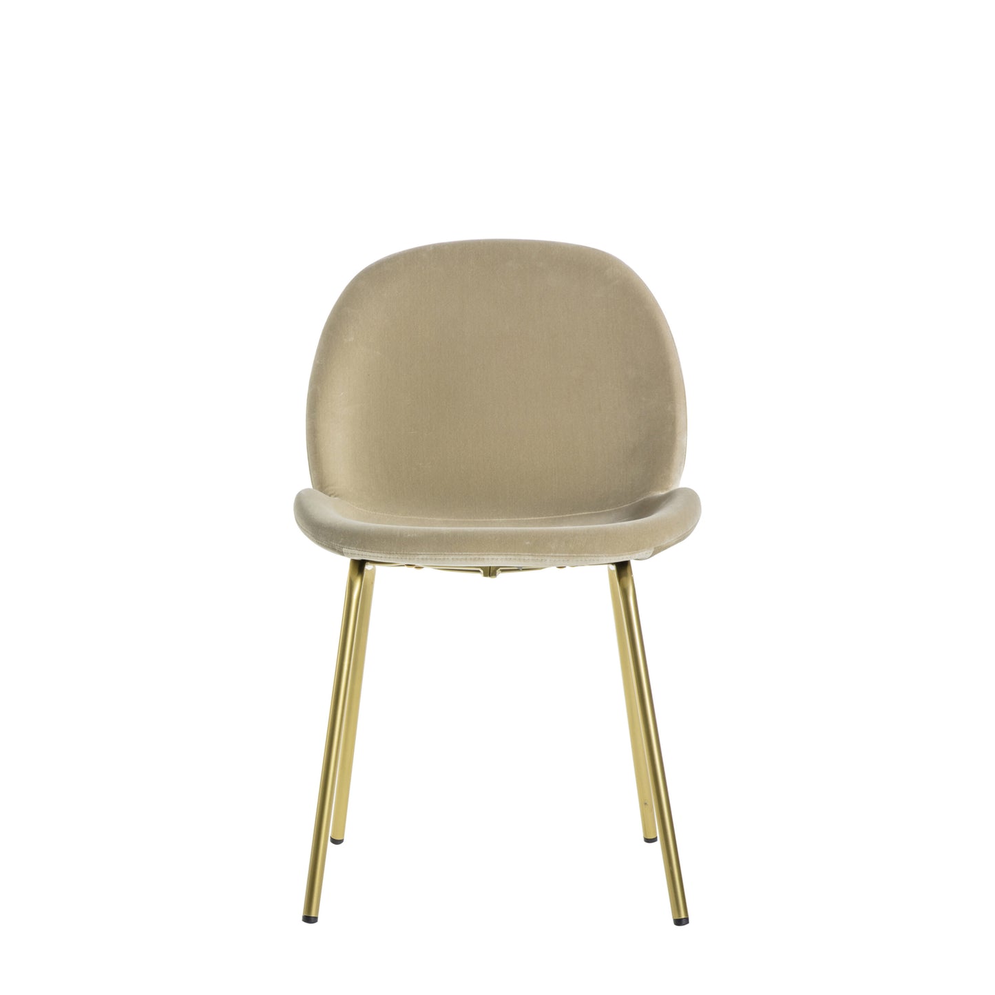 Luna Chair | Oatmeal Velvet (2 Pack)