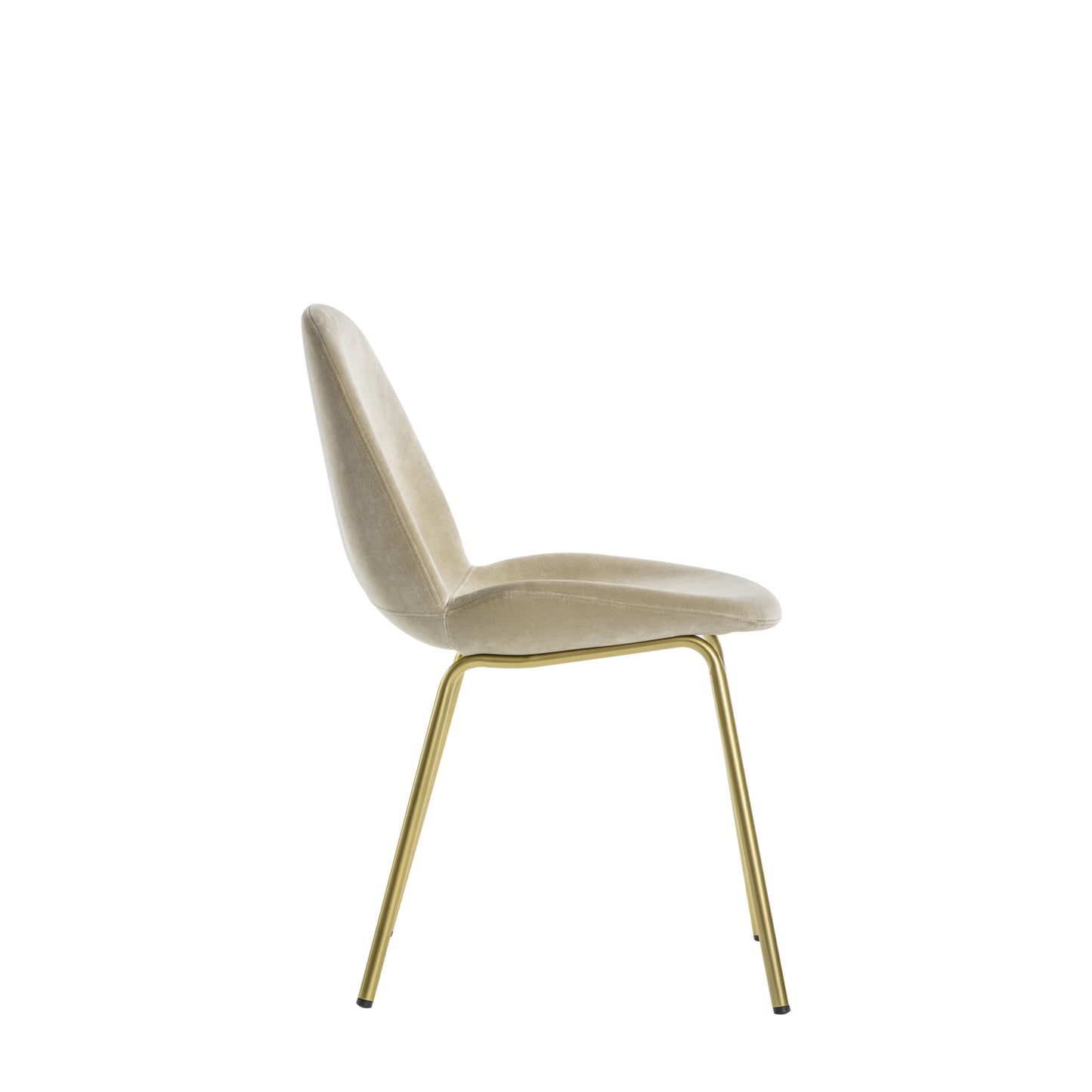 Luna Chair | Oatmeal Velvet (2 Pack)