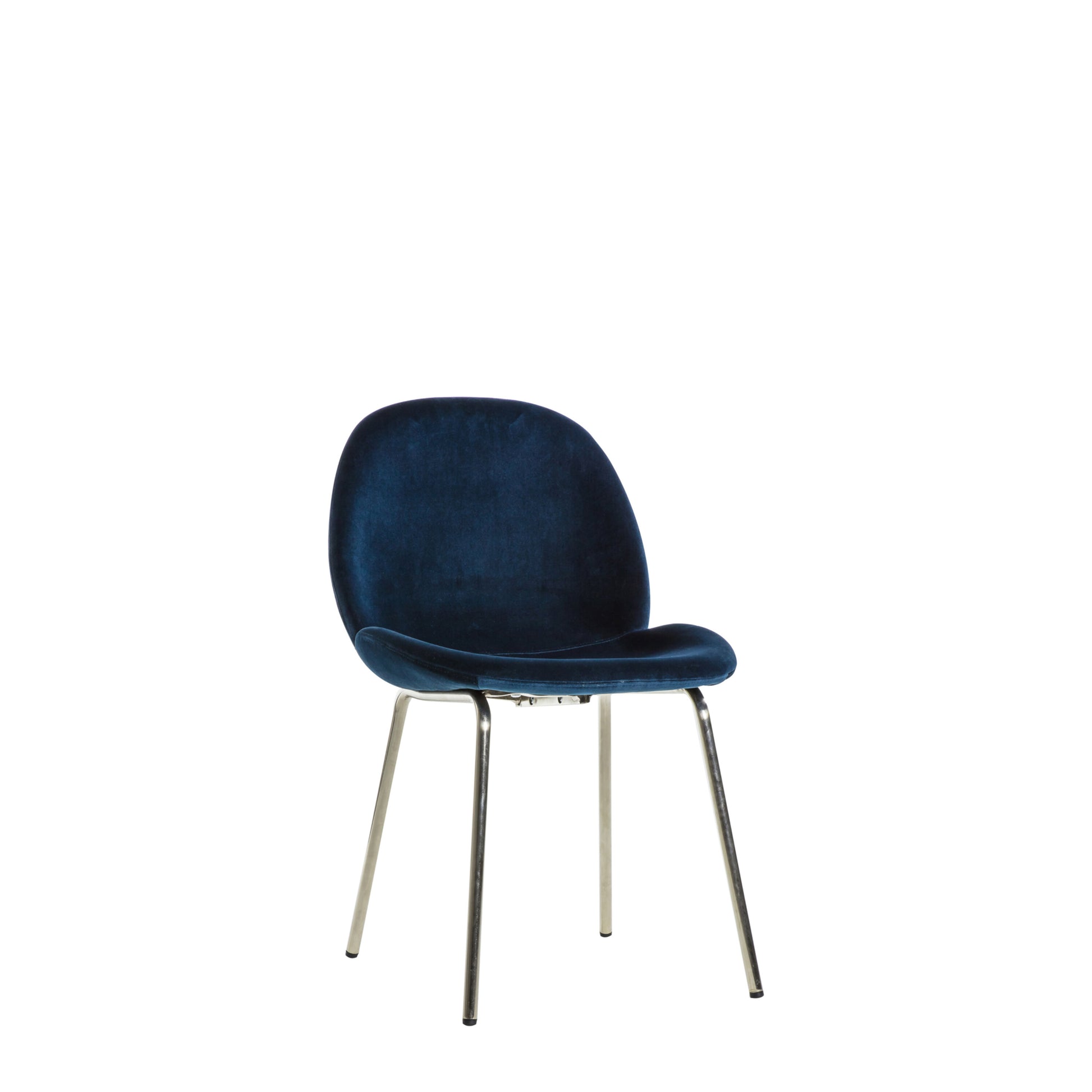 Luna Chair | Petrol Blue Velvet (2 Pack)