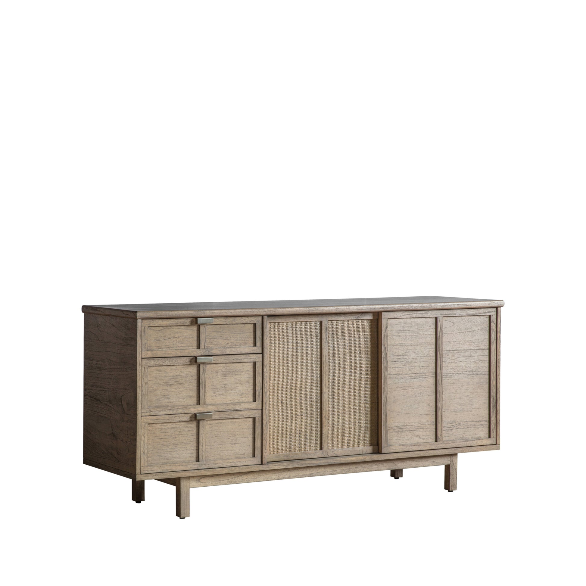 Makoto Japanese 3 Drawer 2 Door Sideboard 