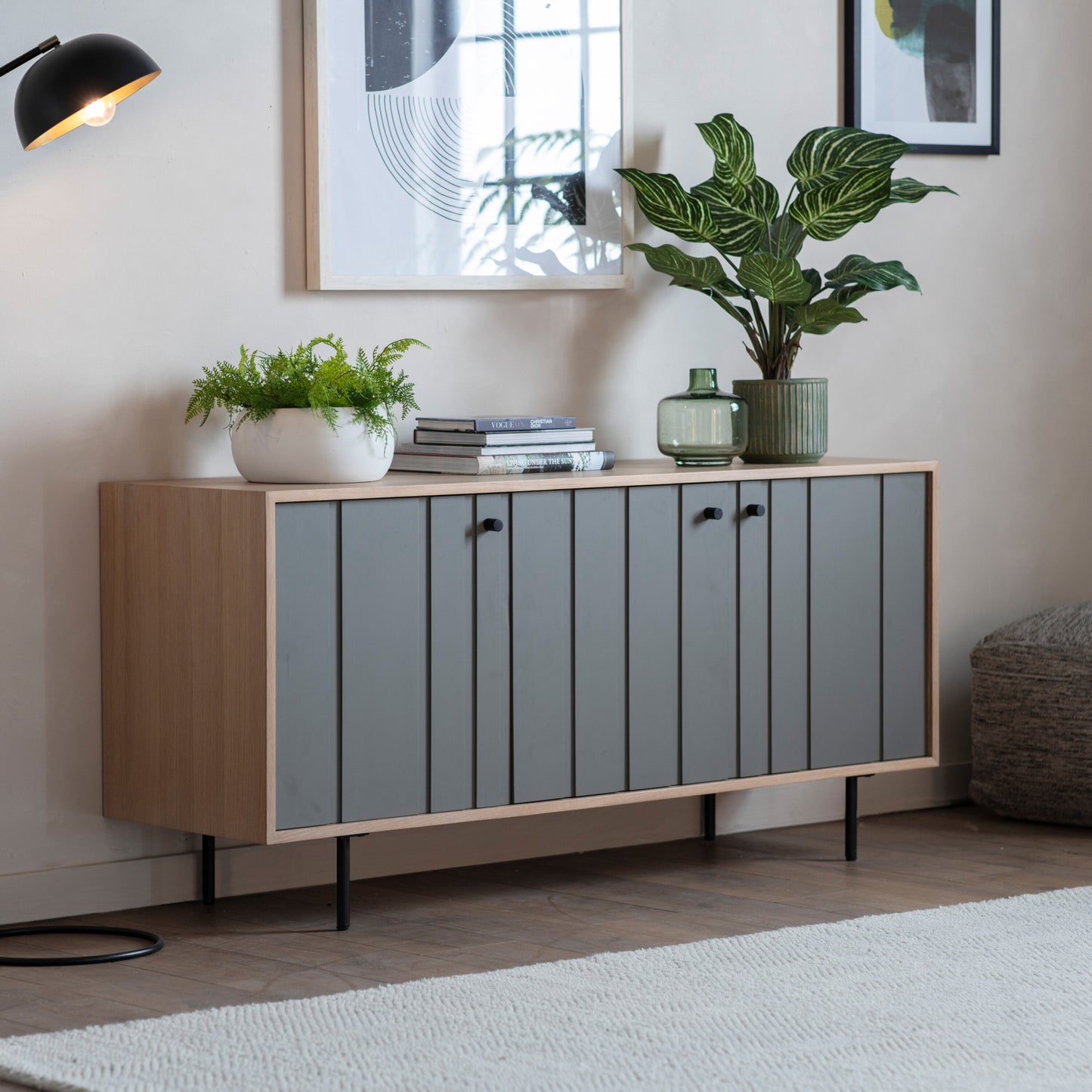 Fuji 3 Door Sideboard 