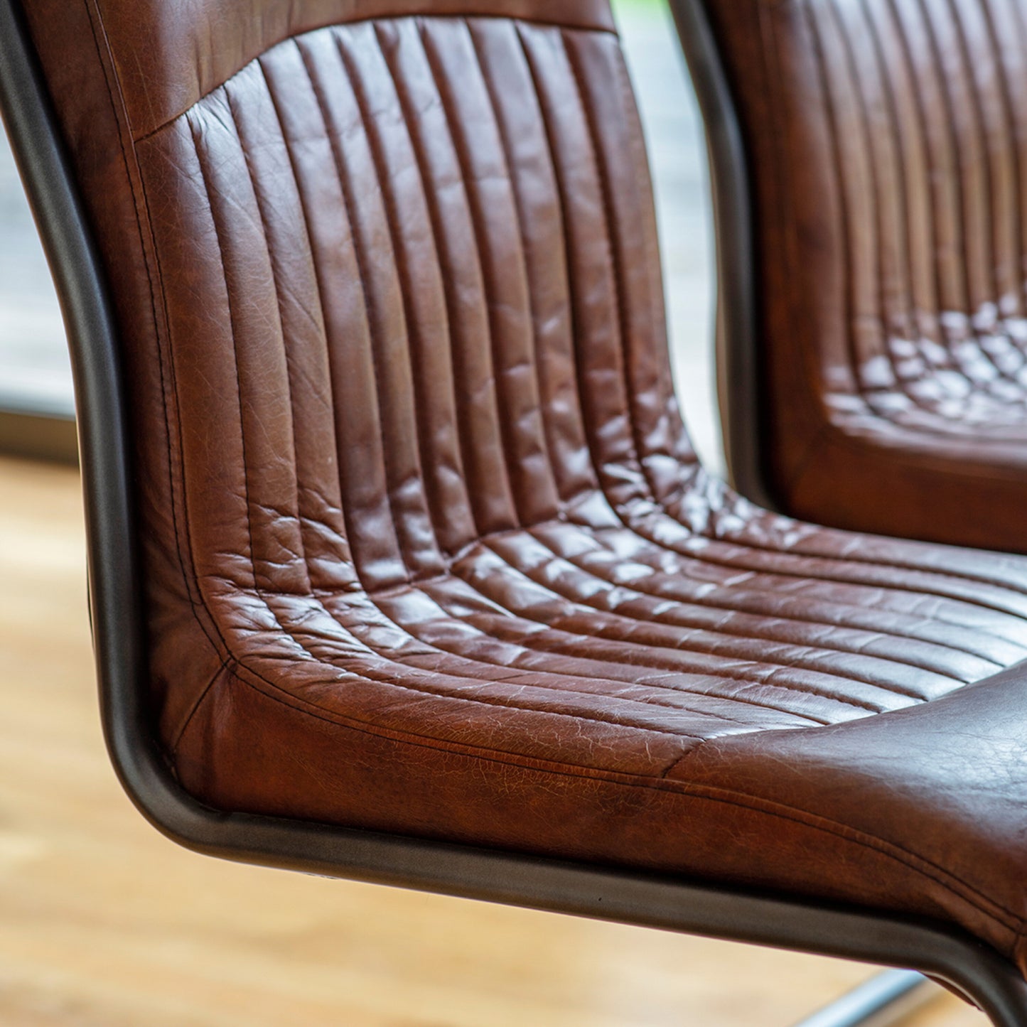 Balham Vintage Leather Chair | Brown