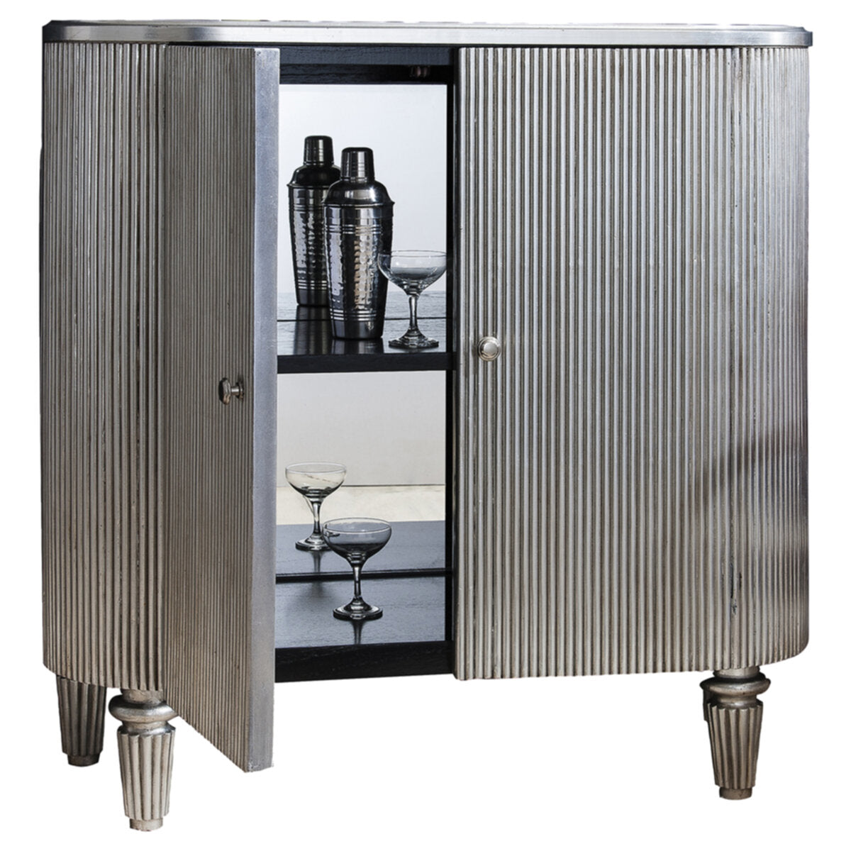 Jeeves Drinks Cabinet | Silver 
